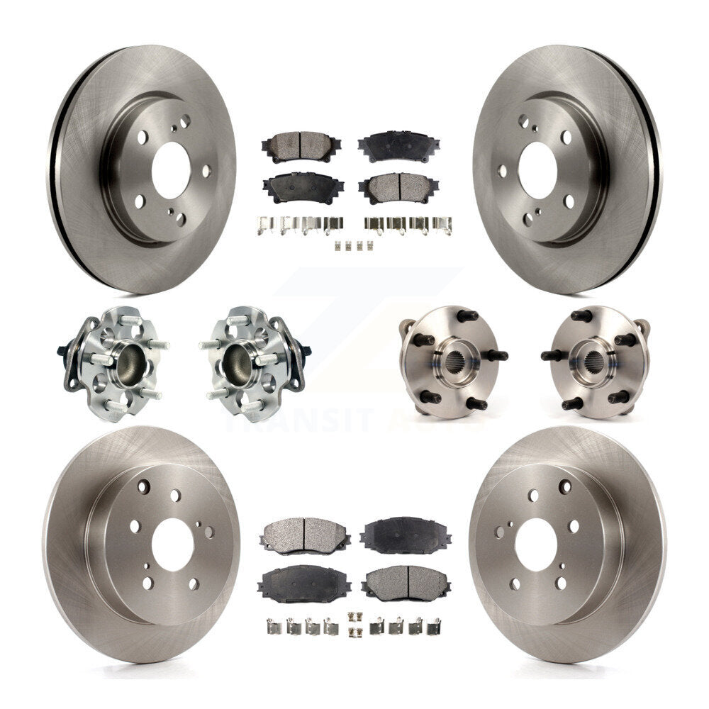 Transit Auto KBB-109004 Wheel Bearing and Hub Assembly for 2012-2018 Toyota Prius V - Front and Rear product image