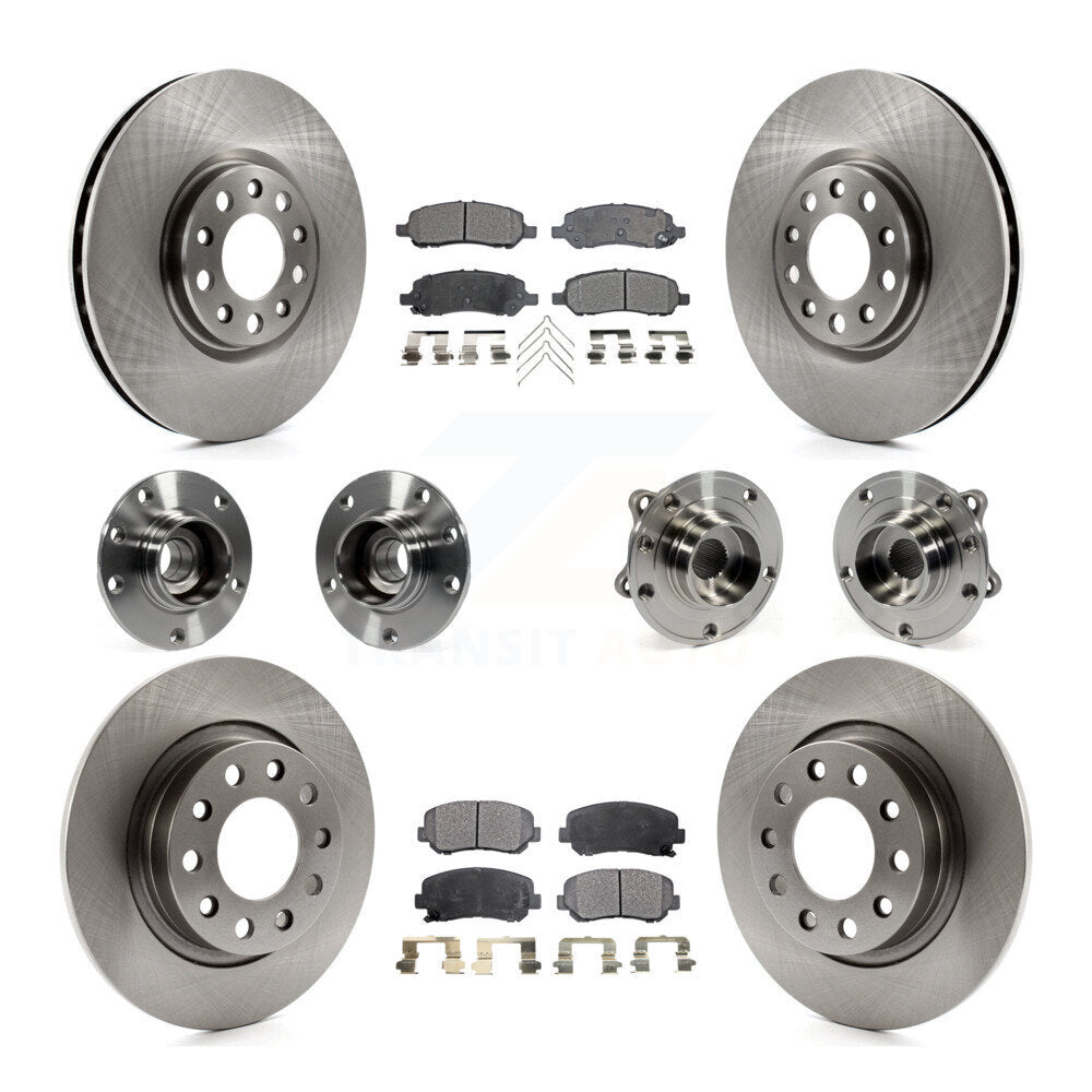 Transit Auto KBB-109005 Wheel Bearing and Hub Assembly for 2013-2016 Dodge Dart - Front and Rear product image