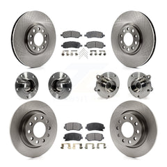 Transit Auto KBB-109005 Wheel Bearing and Hub Assembly for 2013-2016 Dodge Dart - Front and Rear product image