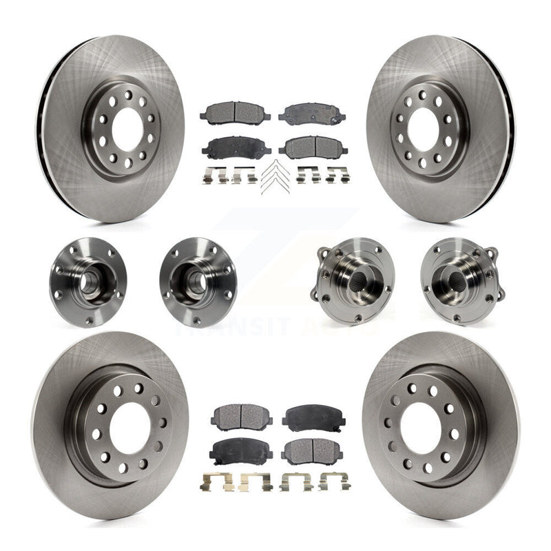 Transit Auto KBB-109005 Wheel Bearing and Hub Assembly for 2013-2016 Dodge Dart - Front and Rear product image