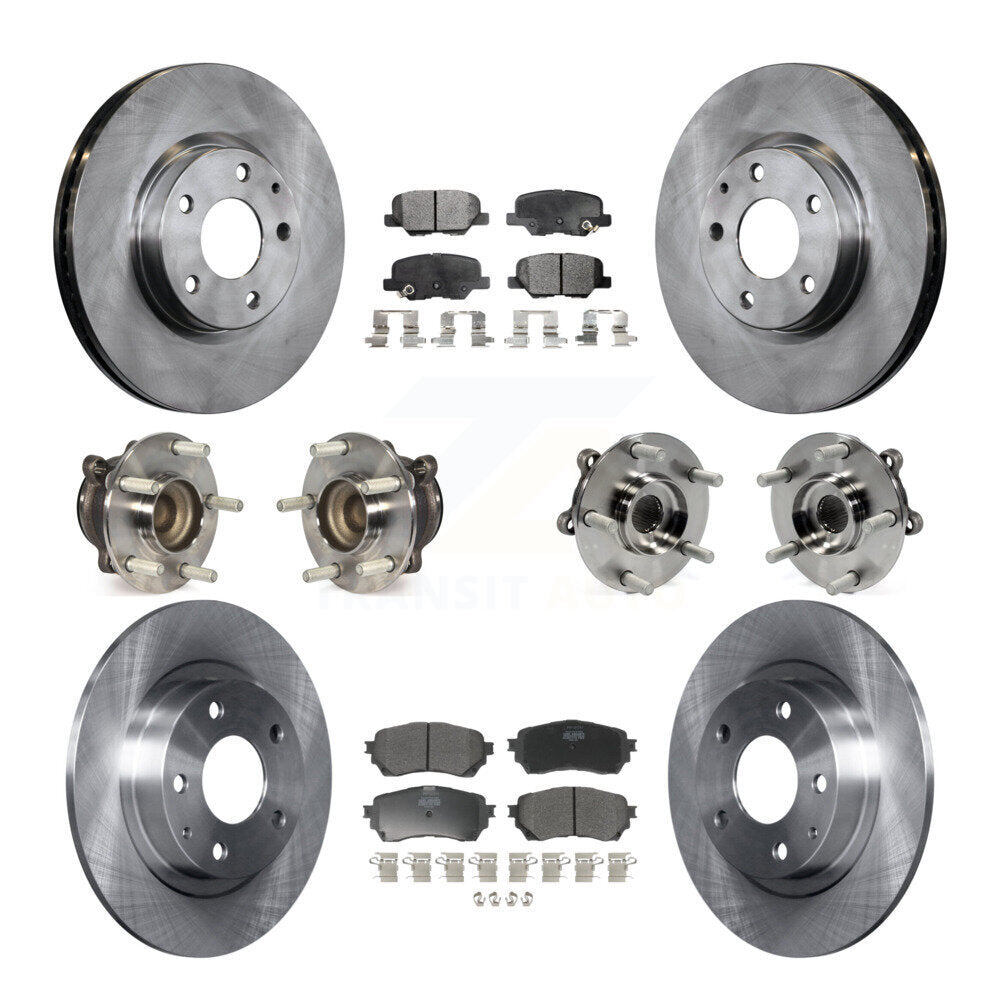 Transit Auto KBB-109011 Wheel Bearing and Hub Assembly for 2014-2015 Mazda 6 - Front and Rear product image