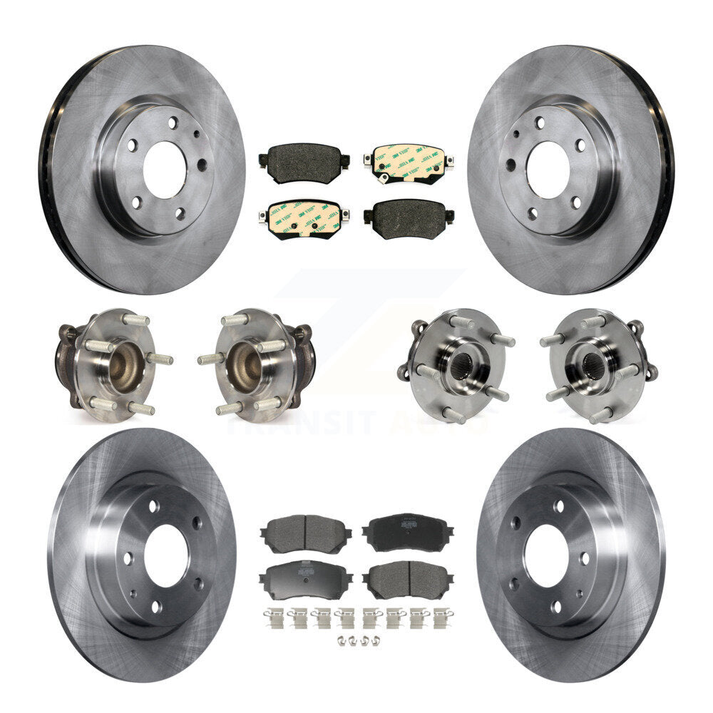 Transit Auto KBB-109012 Wheel Bearing and Hub Assembly for 2016-2018 Mazda 6 - Front and Rear product image
