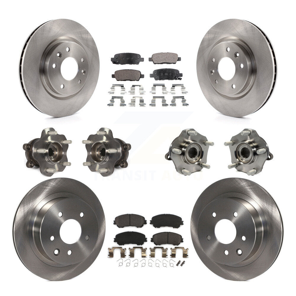 Transit Auto KBB-109022 Wheel Bearing and Hub Assembly for 2017-2022 Nissan Rogue Sport, Nissan Qashqai - Front and Rear product image