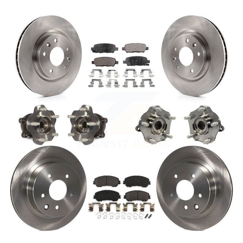 Transit Auto KBB-109022 Wheel Bearing and Hub Assembly for 2017-2022 Nissan Rogue Sport, Nissan Qashqai - Front and Rear product image