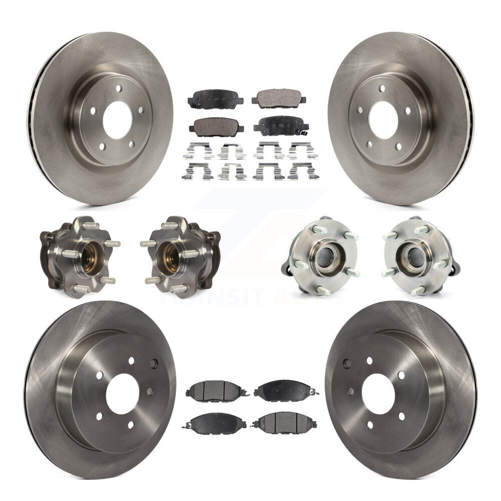 Transit Auto KBB-109028 Wheel Bearing and Hub Assembly for 2013-2020 Nissan Pathfinder, Nissan Murano, INFINITI QX60 & more - Front and Rear product image
