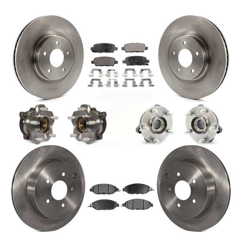 Transit Auto KBB-109028 Wheel Bearing and Hub Assembly for 2013-2020 Nissan Pathfinder, Nissan Murano, INFINITI QX60 & more - Front and Rear product image
