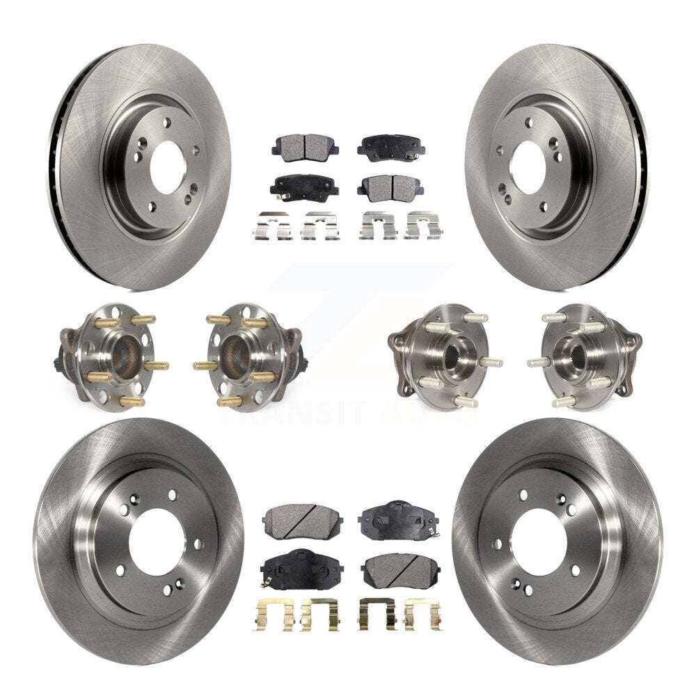 Transit Auto KBB-109035 Wheel Bearing and Hub Assembly for 2015 Hyundai Sonata - Front and Rear product image