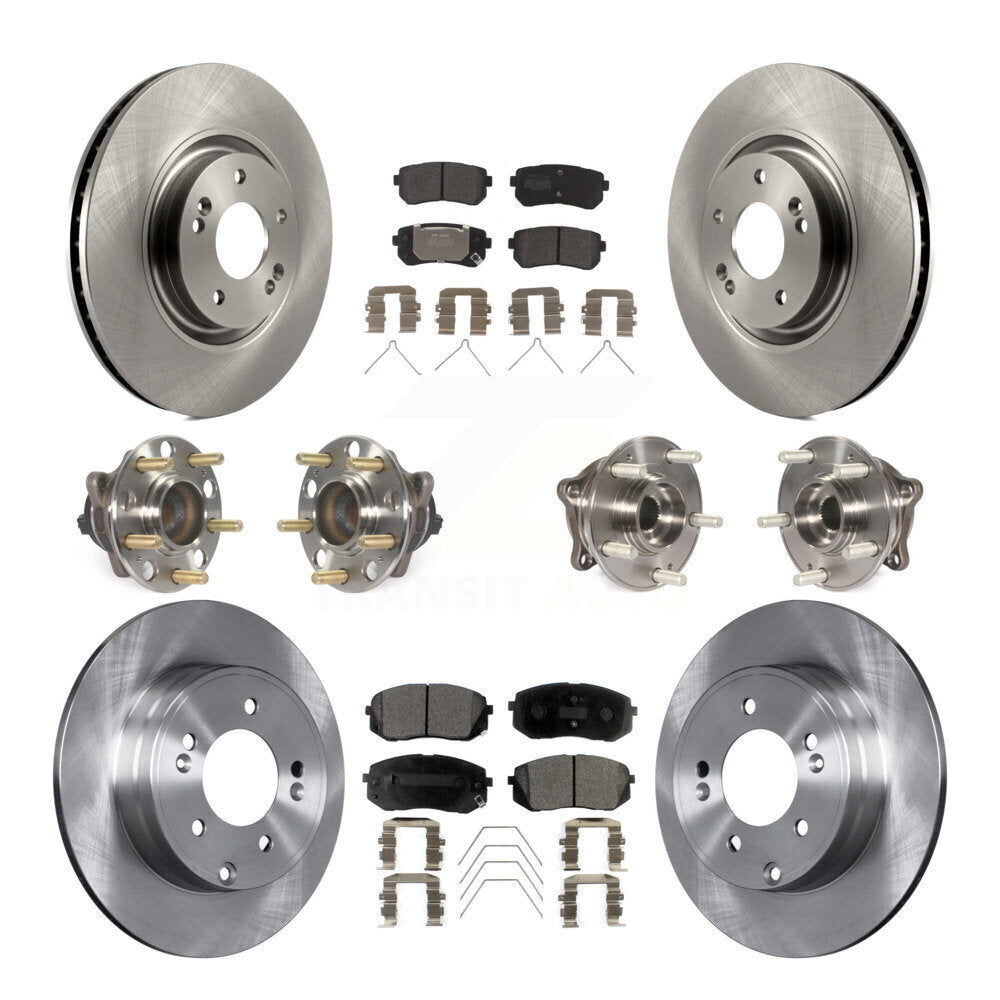 Transit Auto KBB-109037 Wheel Bearing and Hub Assembly for 2016-2019 Kia Optima - Front and Rear product image