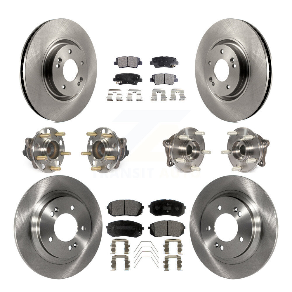 Transit Auto KBB-109038 Wheel Bearing and Hub Assembly for 2016 Hyundai Sonata - Front and Rear product image