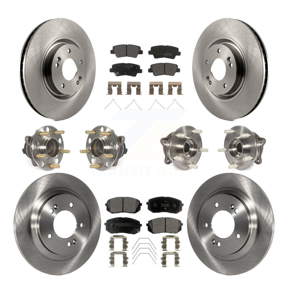 Transit Auto KBB-109039 Wheel Bearing and Hub Assembly for 2016-2019 Kia Optima - Front and Rear product image