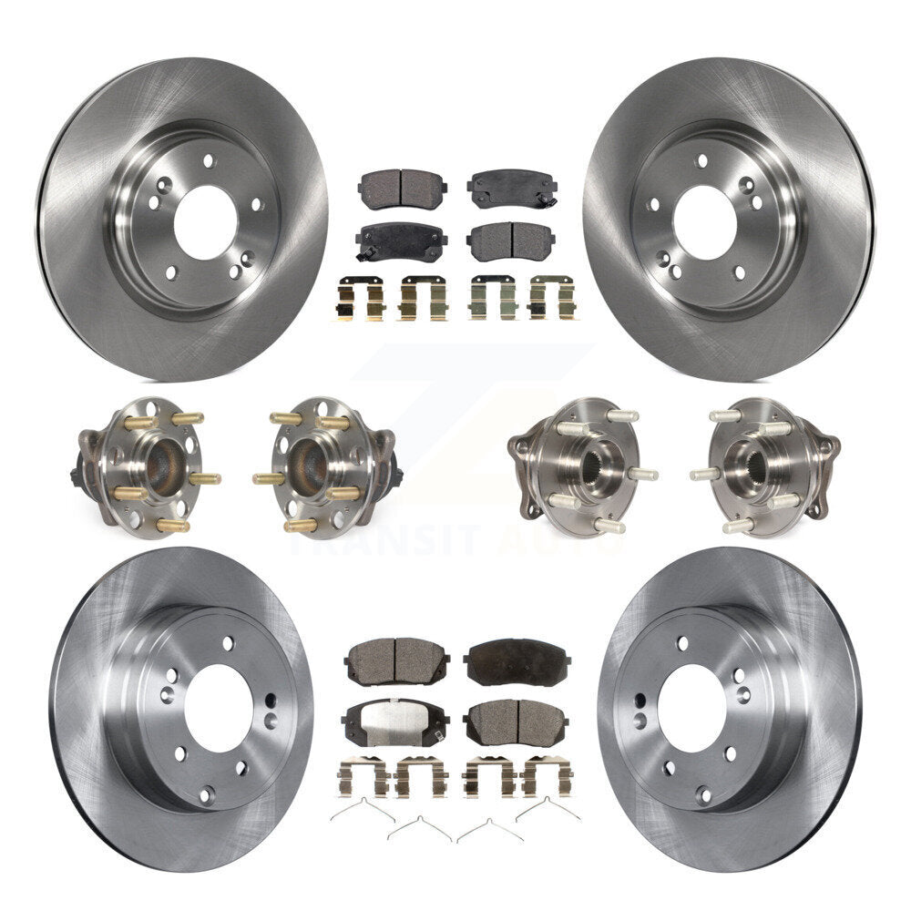 Transit Auto KBB-109041 Wheel Bearing and Hub Assembly for 2016 Hyundai Sonata - Front and Rear product image
