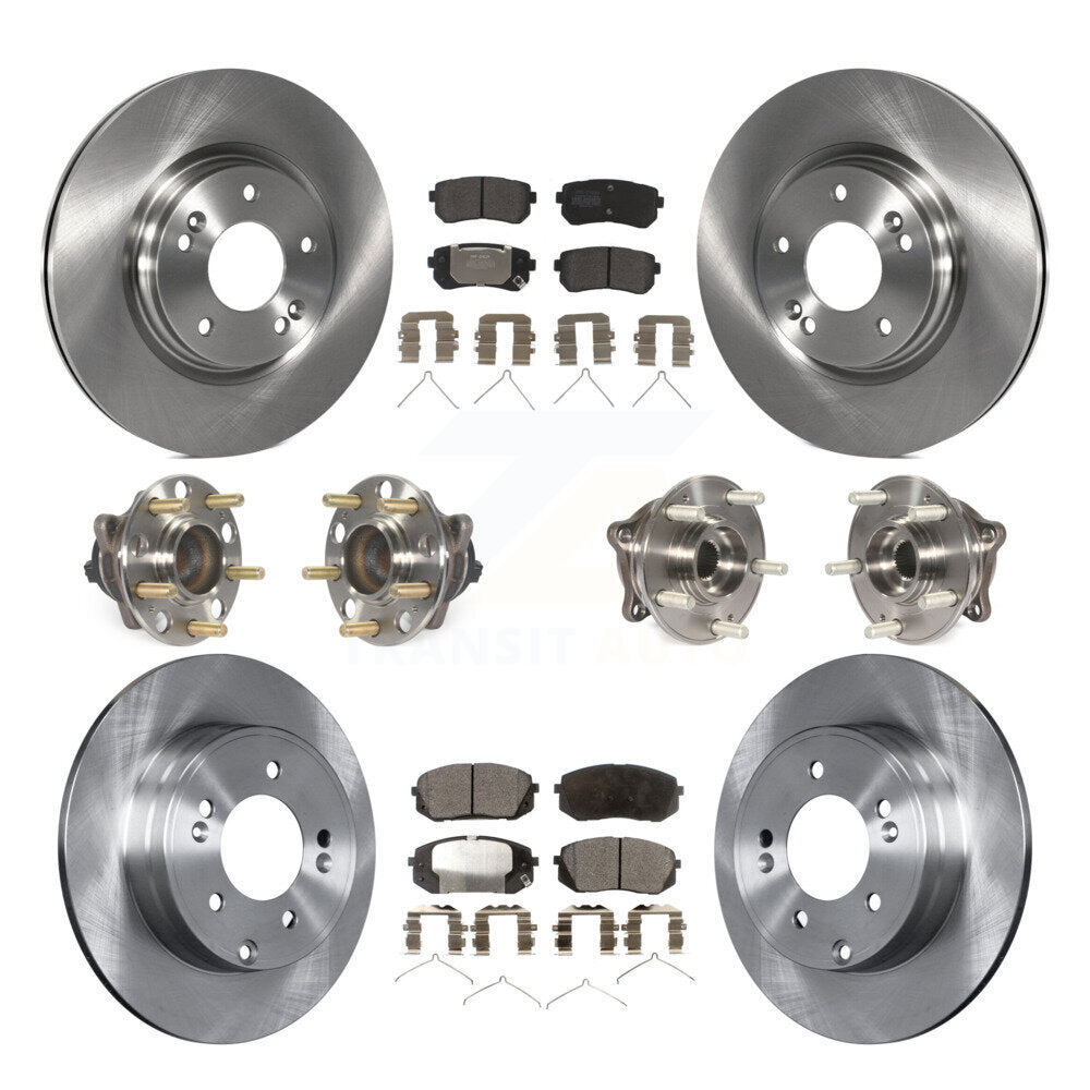 Transit Auto KBB-109042 Wheel Bearing and Hub Assembly for 2016-2019 Kia Optima - Front and Rear product image
