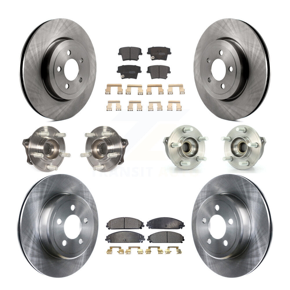 Transit Auto KBB-109046 Wheel Bearing and Hub Assembly for 2015-2023 Dodge Charger, Dodge Challenger, Chrysler 300 - Front and Rear product image
