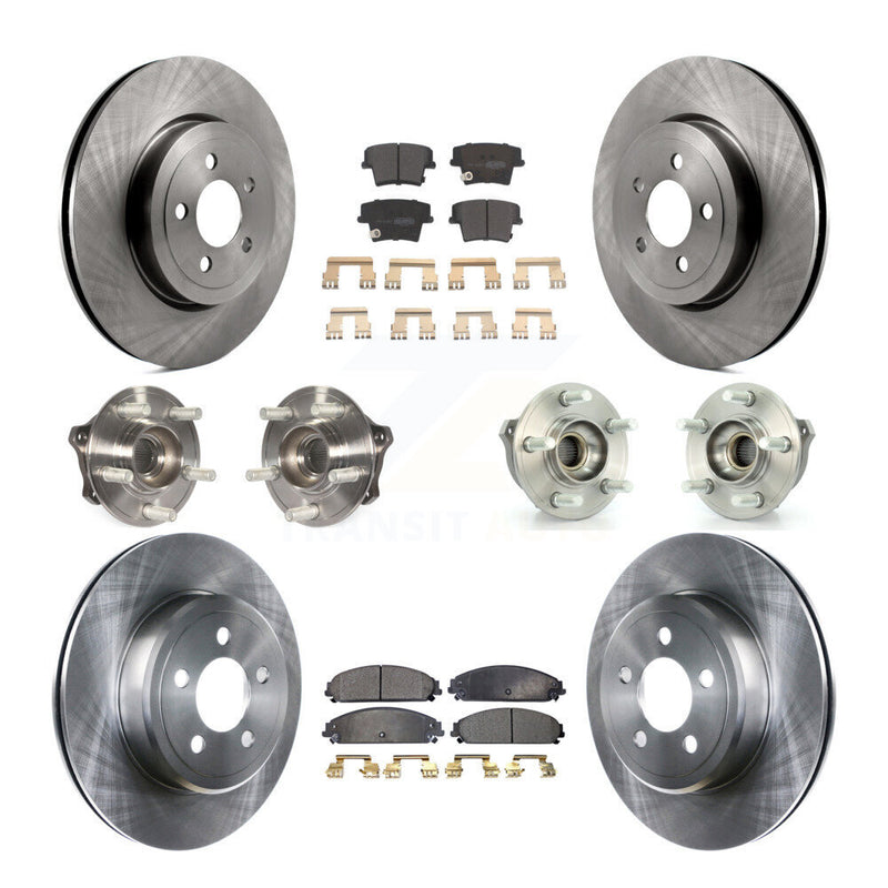 Transit Auto KBB-109046 Wheel Bearing and Hub Assembly for 2015-2023 Dodge Charger, Dodge Challenger, Chrysler 300 - Front and Rear product image