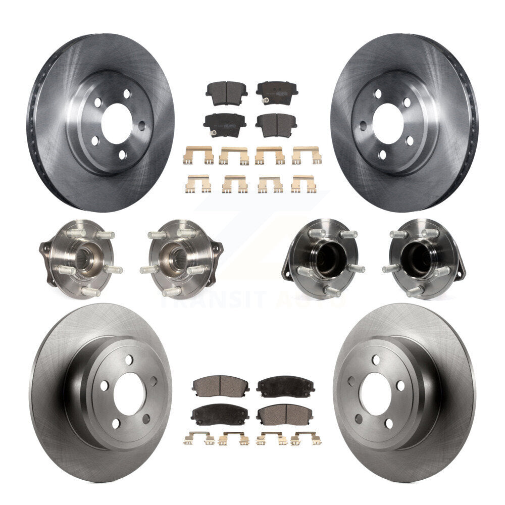 Transit Auto KBB-109048 Wheel Bearing and Hub Assembly for 2015-2023 Dodge Charger, Dodge Challenger, Chrysler 300 - Front and Rear product image