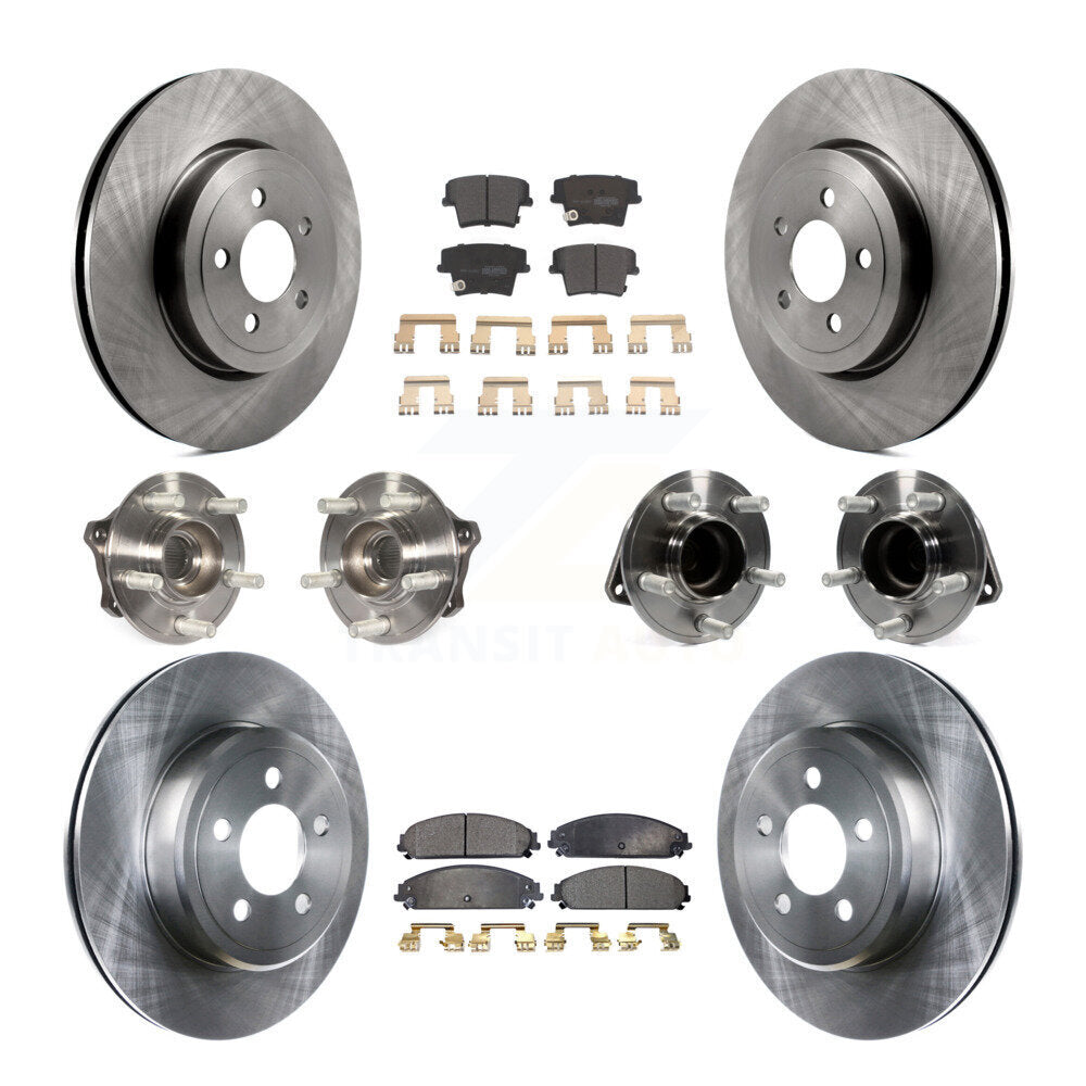 Transit Auto KBB-109049 Wheel Bearing and Hub Assembly for 2015-2023 Dodge Challenger, Dodge Charger, Chrysler 300 - Front and Rear product image