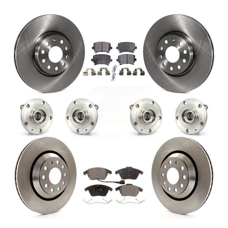 Transit Auto KBB-109083 Wheel Bearing and Hub Assembly for 2009-2010 Volkswagen Passat CC - Front and Rear product image