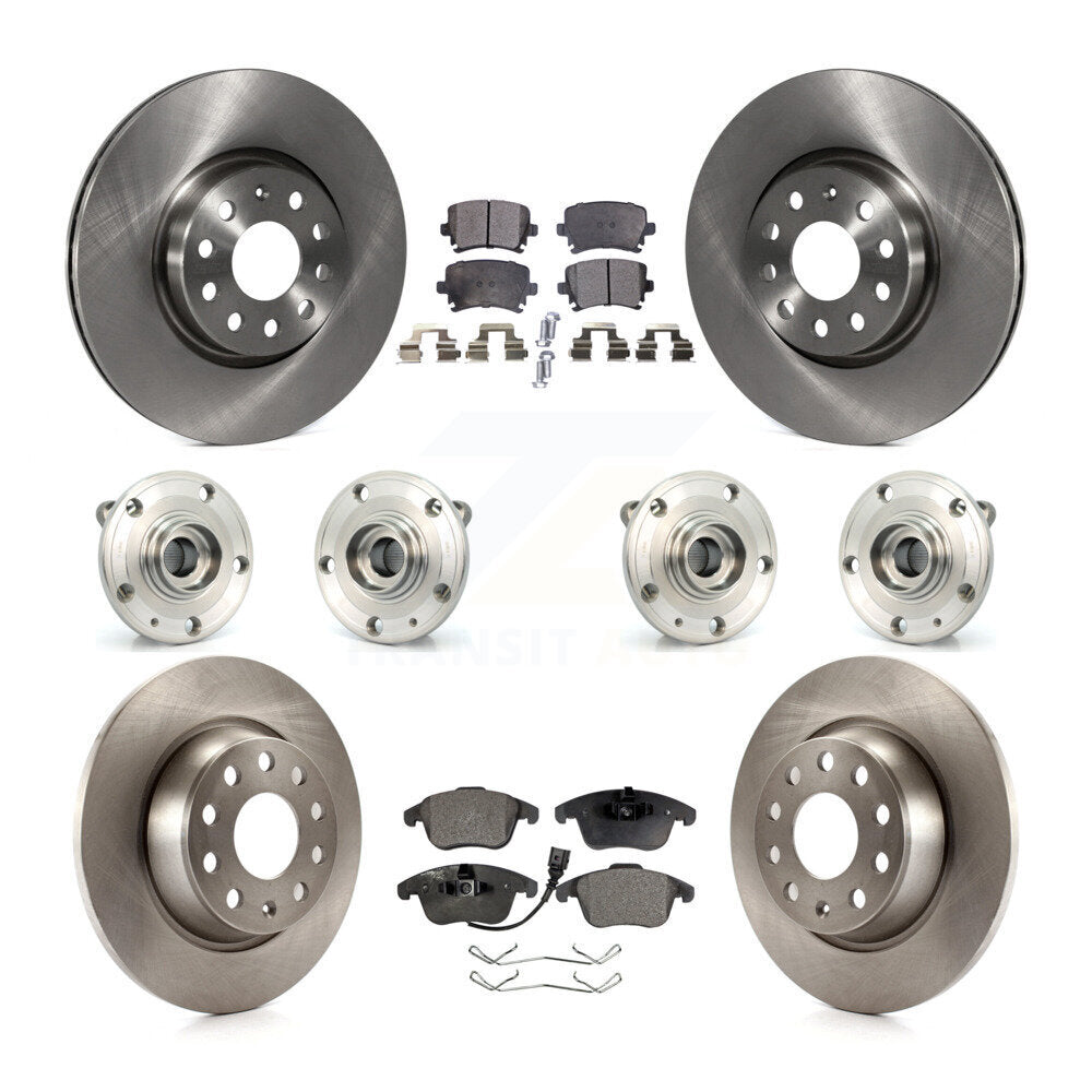 Transit Auto KBB-109085 Wheel Bearing and Hub Assembly for 2009-2018 Volkswagen Tiguan Limited, Audi Q3 Quattro, Volkswagen Tiguan - Front and Rear product image