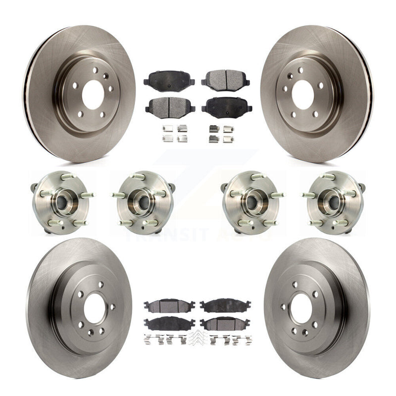 Transit Auto KBB-109097 Wheel Bearing and Hub Assembly for 2009-2019 Ford Flex, Lincoln MKS, Ford Taurus & more - Front and Rear product image