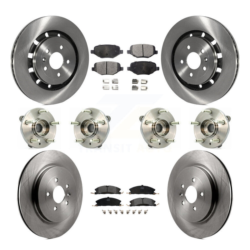 Transit Auto KBB-109098 Wheel Bearing and Hub Assembly for 2012-2019 Ford Taurus, Lincoln MKT, Lincoln MKS & more - Front and Rear product image