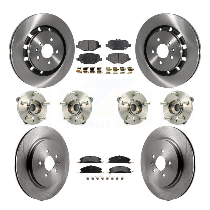 Transit Auto KBB-109099 Wheel Bearing and Hub Assembly for 2012-2019 Ford Taurus, Ford Flex, Lincoln MKS - Front and Rear product image