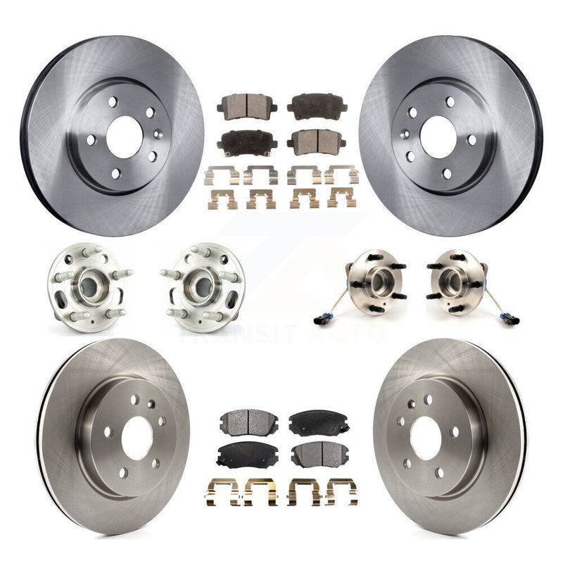 Transit Auto KBB-109124 Wheel Bearing and Hub Assembly for 2010 Buick Allure - Front and Rear product image