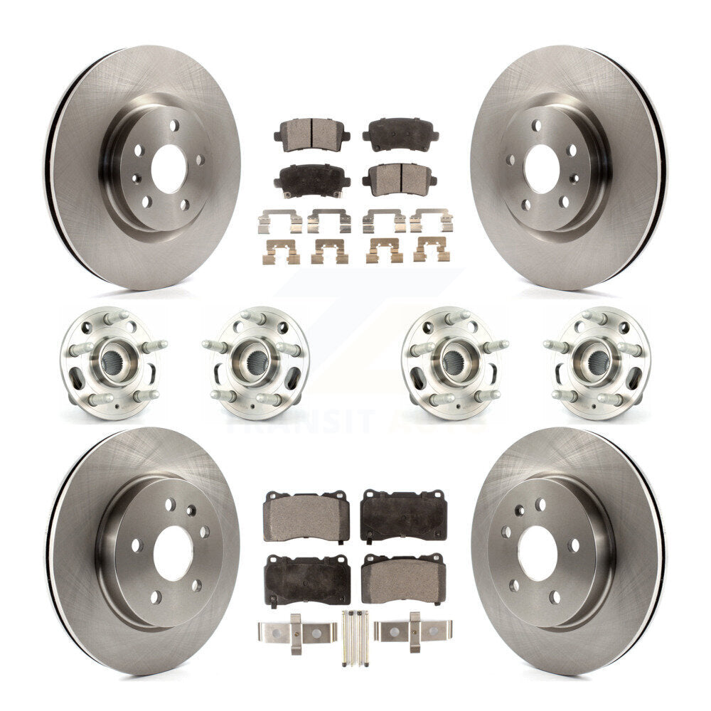 Transit Auto KBB-109125 Wheel Bearing and Hub Assembly for 2013-2016 Cadillac XTS - Front and Rear product image