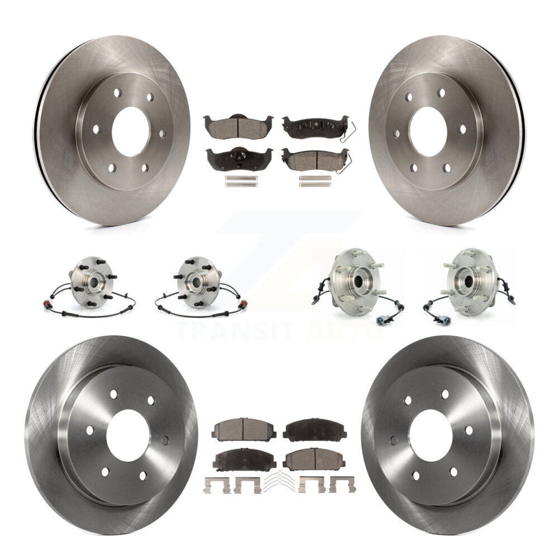 Transit Auto KBB-109134 Wheel Bearing and Hub Assembly for 2007 INFINITI QX56 - Front and Rear product image