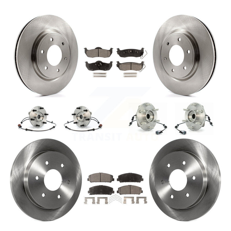 Transit Auto KBB-109136 Wheel Bearing and Hub Assembly for 2007 INFINITI QX56 - Front and Rear product image