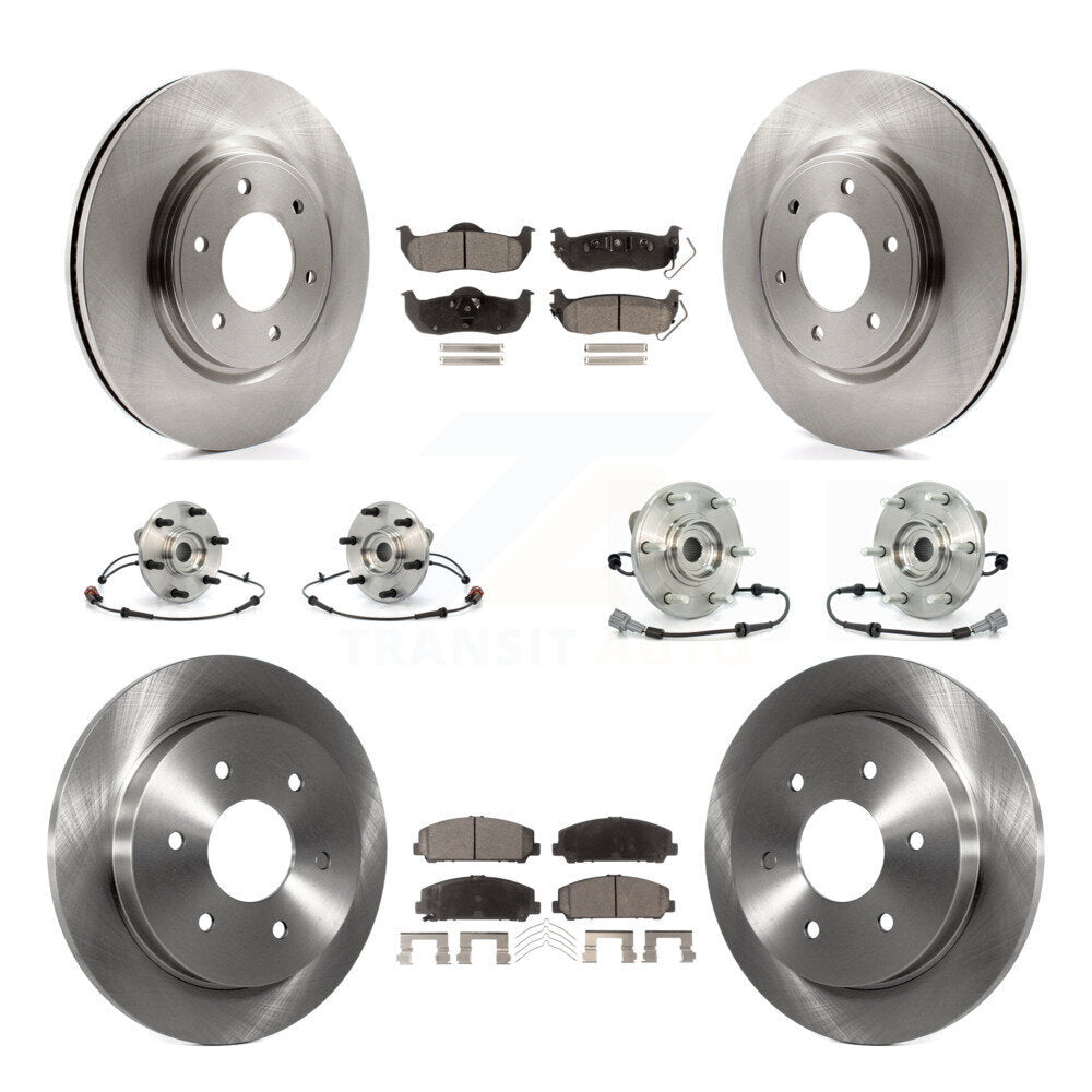 Transit Auto KBB-109137 Wheel Bearing and Hub Assembly for 2008-2012 Nissan Armada, INFINITI QX56 - Front and Rear product image