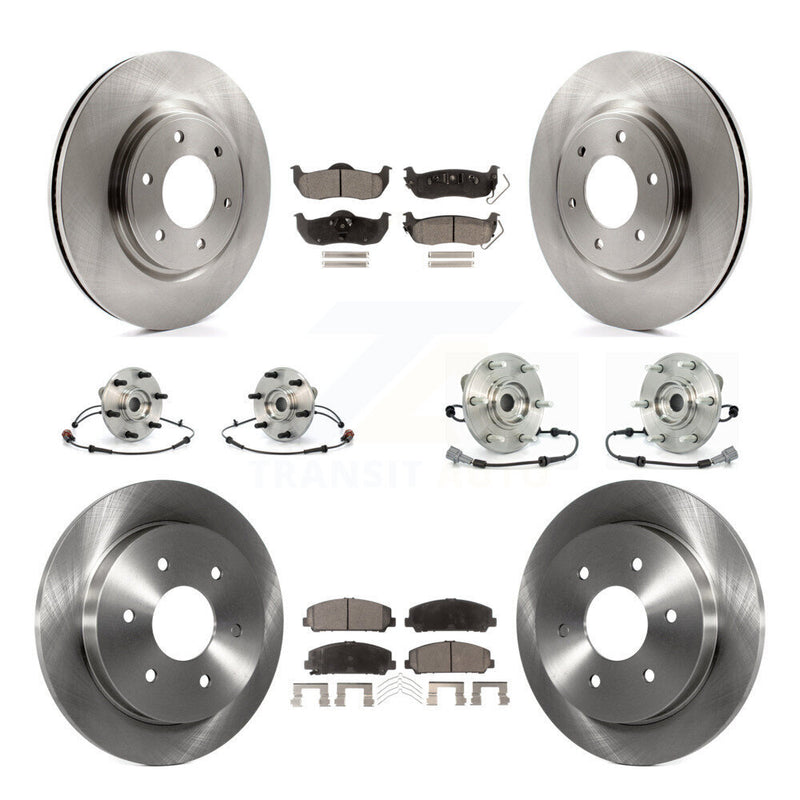Transit Auto KBB-109137 Wheel Bearing and Hub Assembly for 2008-2012 Nissan Armada, INFINITI QX56 - Front and Rear product image