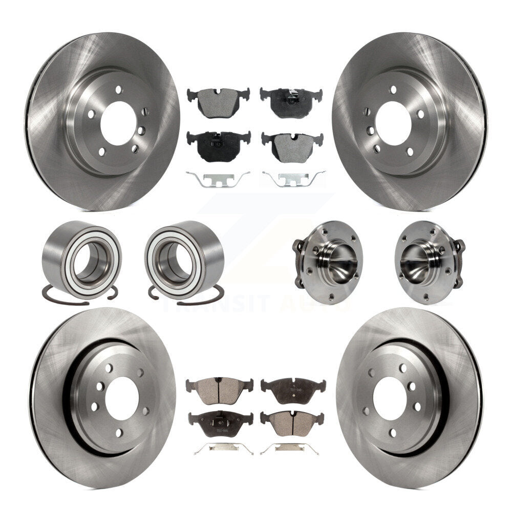 Transit Auto KBB-109152 Wheel Bearing and Hub Assembly for 2006 BMW 330Ci - Front and Rear product image