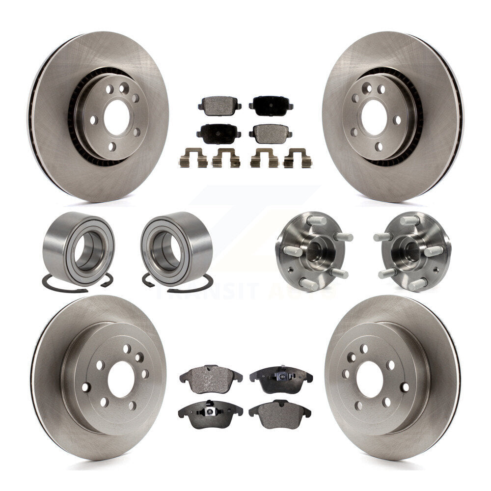 Transit Auto KBB-109157 Wheel Bearing and Hub Assembly for 2008-2011 Land Rover LR2 - Front and Rear product image