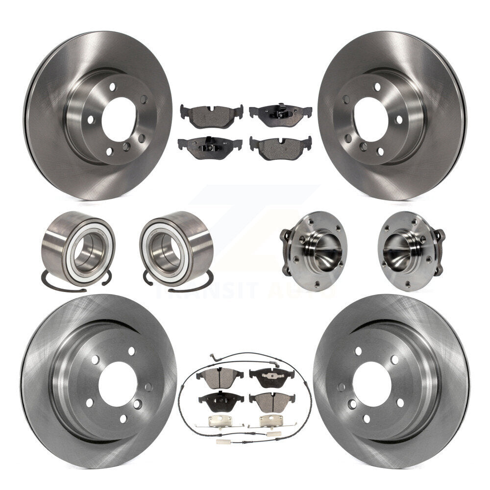 Transit Auto KBB-109167 Wheel Bearing and Hub Assembly for 2008-2012 BMW 328i - Front and Rear product image
