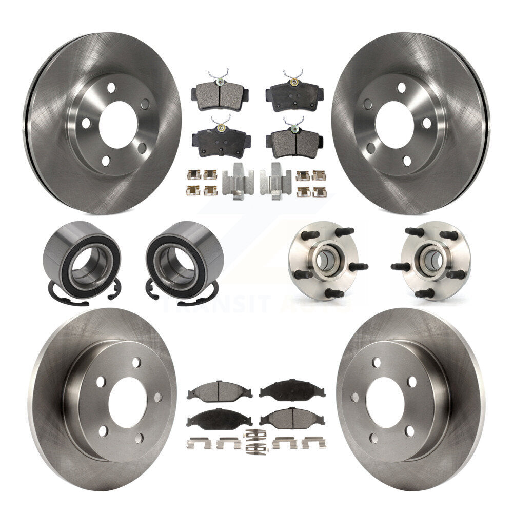 Transit Auto KBB-109170 Wheel Bearing and Hub Assembly for 2003 Ford Mustang - Front and Rear product image