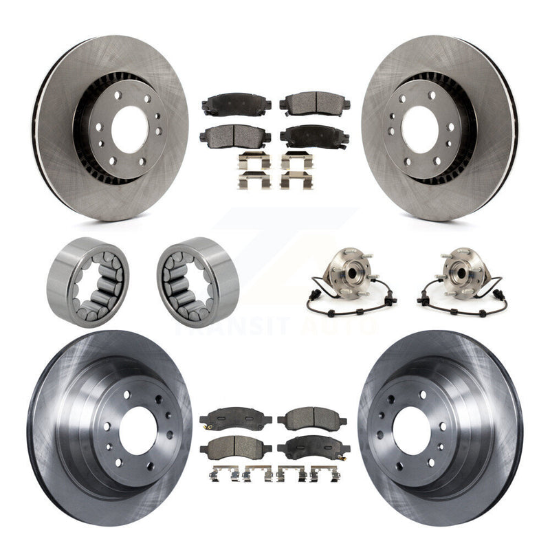 Transit Auto KBB-109173 Wheel Bearing and Hub Assembly for 2006-2009 GMC Envoy, Saab 9-7x, Buick Rainier & more - Front and Rear product image