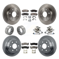 Transit Auto KBB-109186 Wheel Bearing and Hub Assembly for 1999-2000 Chevrolet Silverado 1500, GMC Sierra 1500 - Front and Rear product image