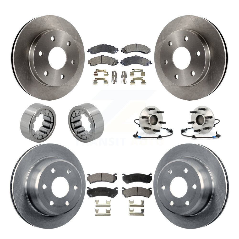 Transit Auto KBB-109189 Wheel Bearing and Hub Assembly for 2002 Cadillac Escalade, Chevrolet Avalanche 1500 - Front and Rear product image