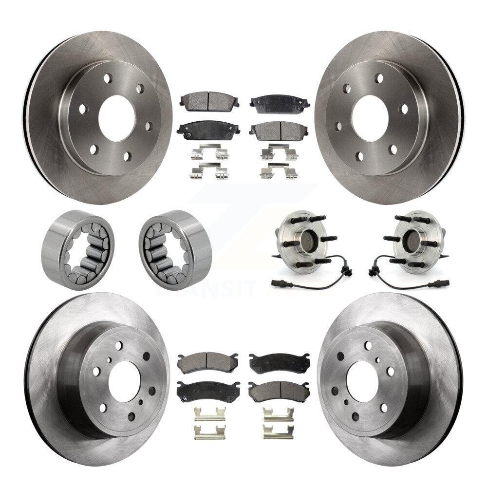 Transit Auto KBB-109198 Wheel Bearing and Hub Assembly for 2007 Chevrolet Silverado 1500 - Front and Rear product image