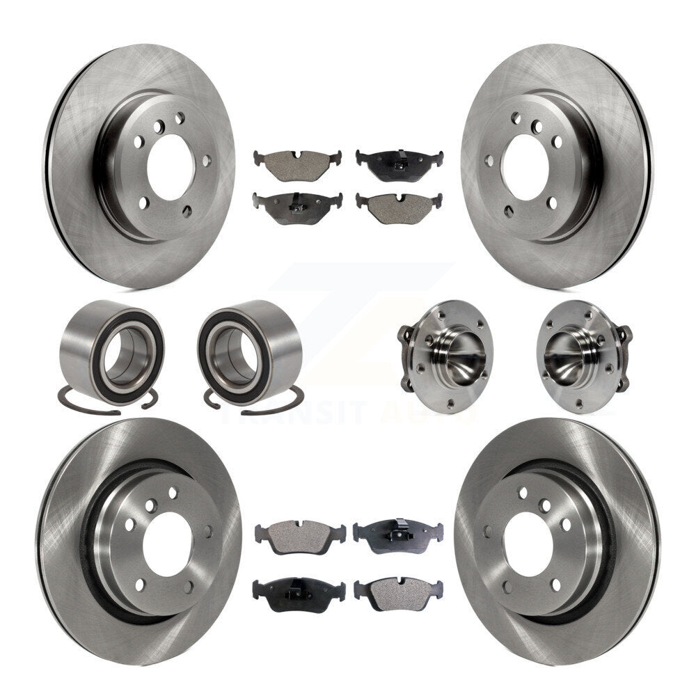 Transit Auto KBB-109211 Wheel Bearing and Hub Assembly for 2006 BMW 325Ci - Front and Rear product image