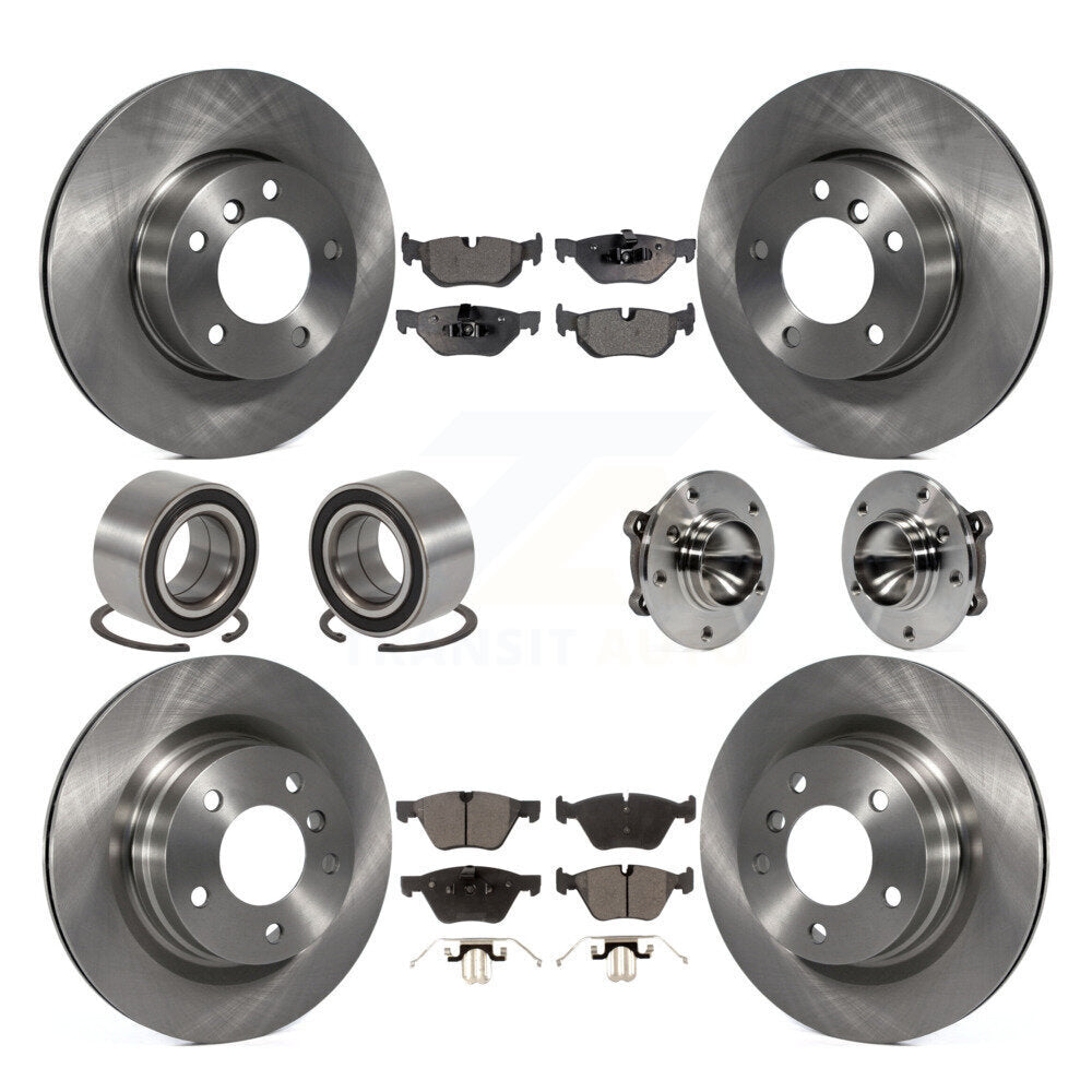 Transit Auto KBB-109212 Wheel Bearing and Hub Assembly for 2006-2007 BMW 328i, BMW 323i, BMW 325i - Front and Rear product image