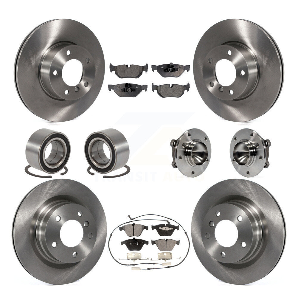 Transit Auto KBB-109217 Wheel Bearing and Hub Assembly for 2008-2012 BMW 328i, BMW 323i - Front and Rear product image