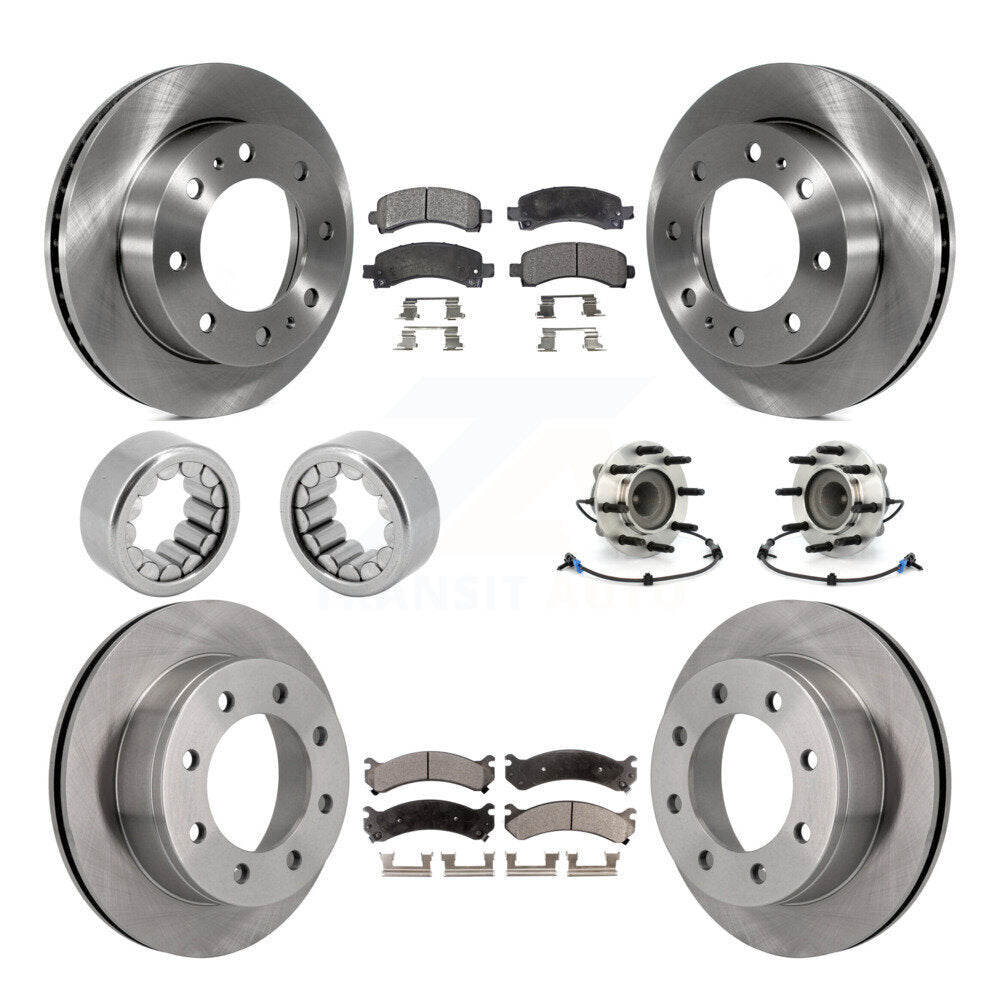 Transit Auto KBB-109298 Wheel Bearing and Hub Assembly for 2007-2016 Chevrolet Express 2500, GMC Savana 2500 - Front and Rear product image