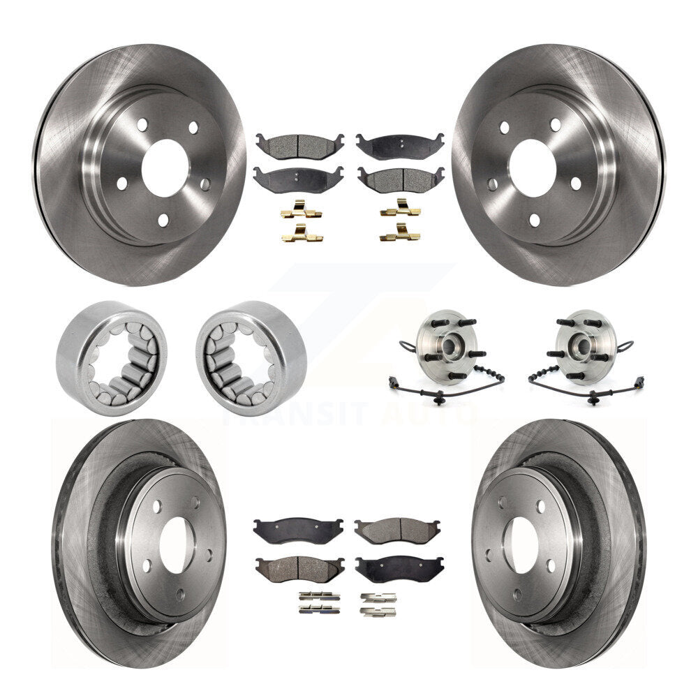 Transit Auto KBB-109306 Wheel Bearing and Hub Assembly for 2005 Dodge Ram 1500 - Front and Rear product image