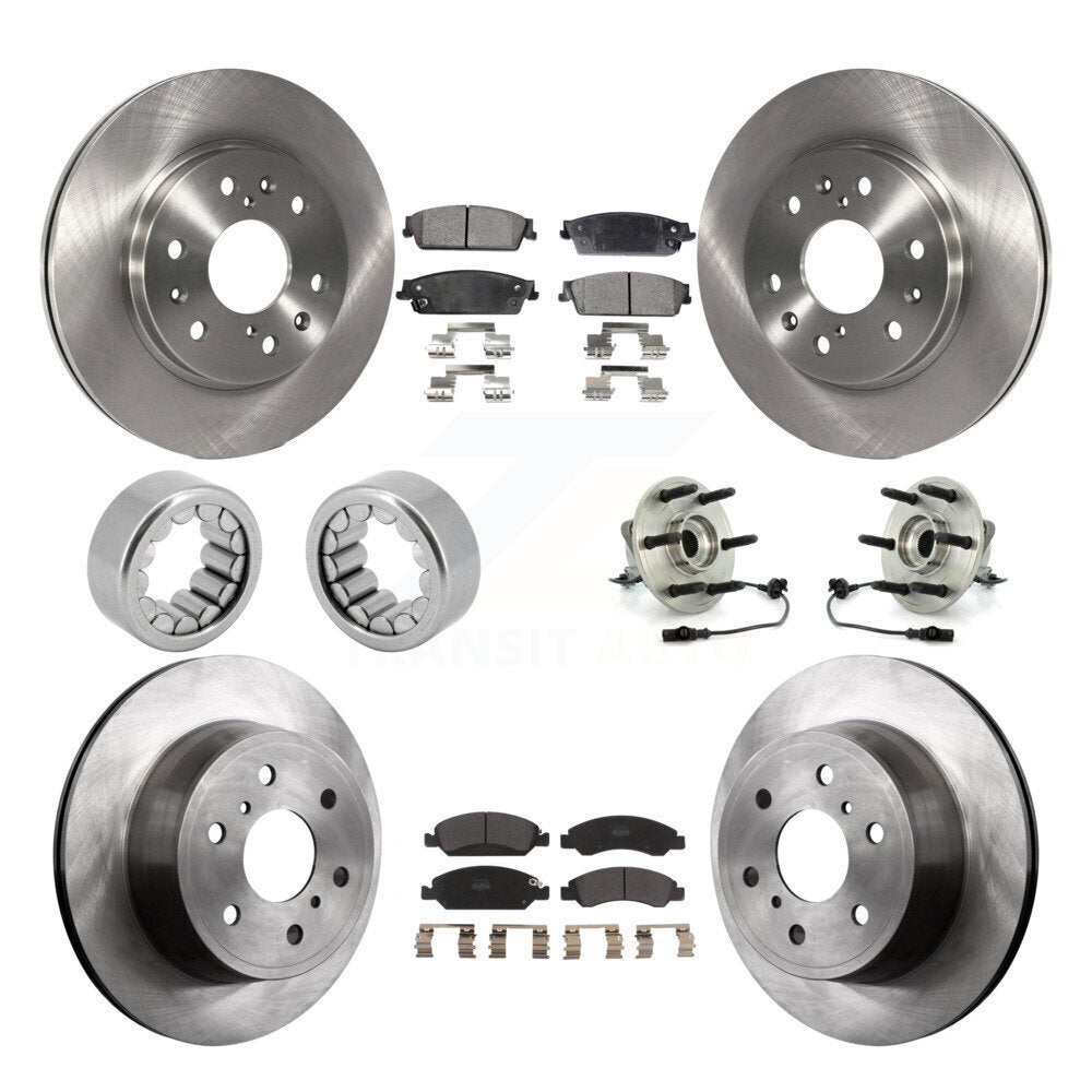Transit Auto KBB-109316 Wheel Bearing and Hub Assembly for 2007 Chevrolet Silverado 1500, GMC Sierra 1500 - Front and Rear product image