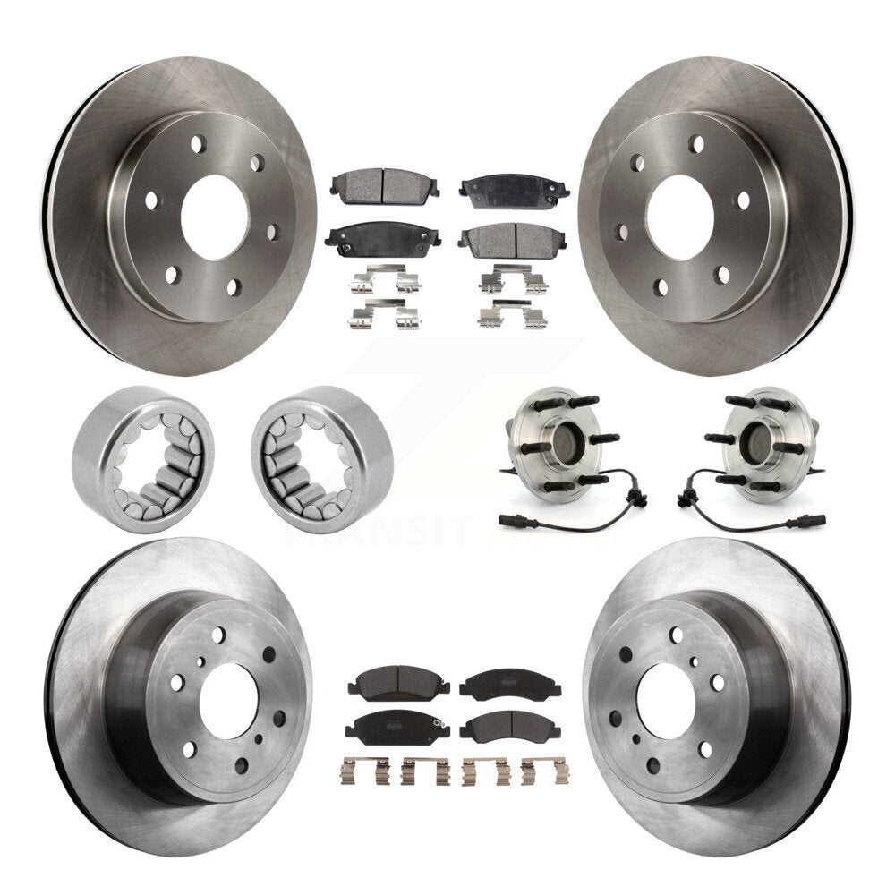 Transit Auto KBB-109317 Wheel Bearing and Hub Assembly for 2007 GMC Sierra 1500 - Front and Rear product image