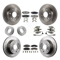 Transit Auto KBB-109317 Wheel Bearing and Hub Assembly for 2007 GMC Sierra 1500 - Front and Rear product image