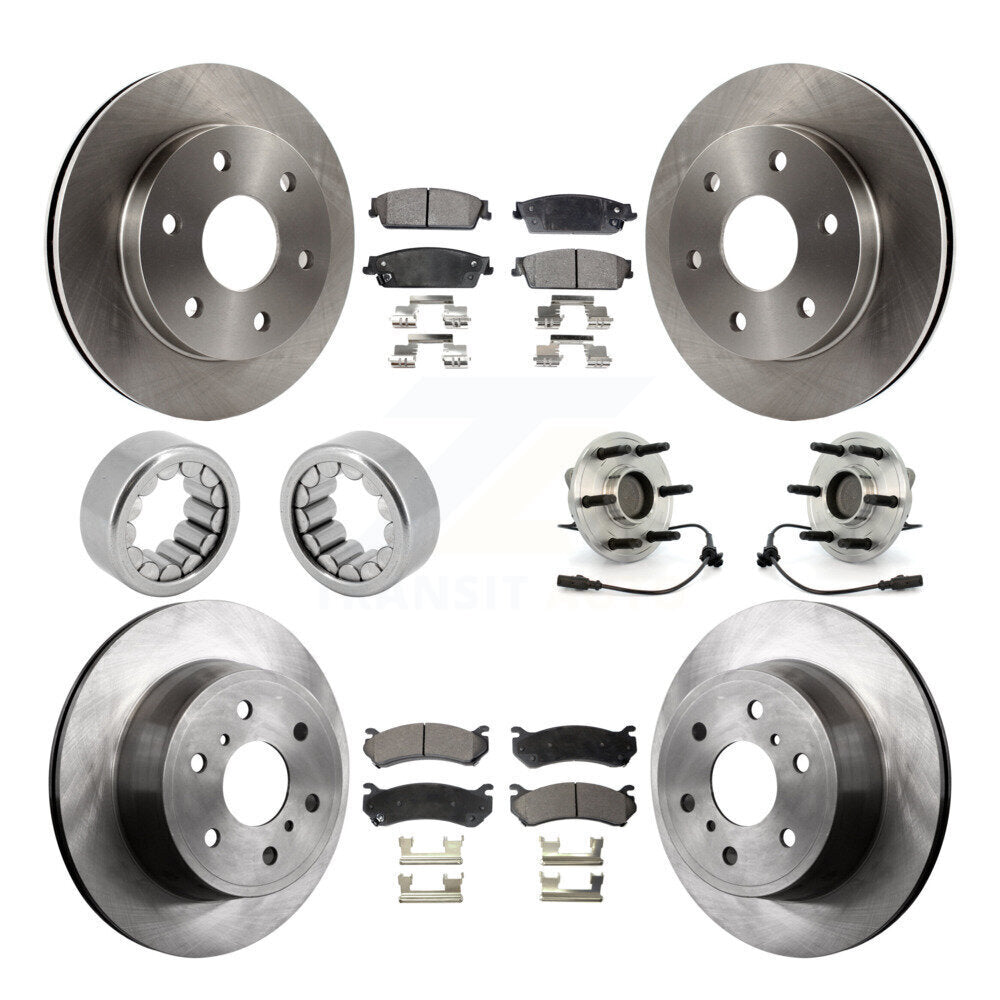 Transit Auto KBB-109318 Wheel Bearing and Hub Assembly for 2007 Chevrolet Silverado 1500 - Front and Rear product image