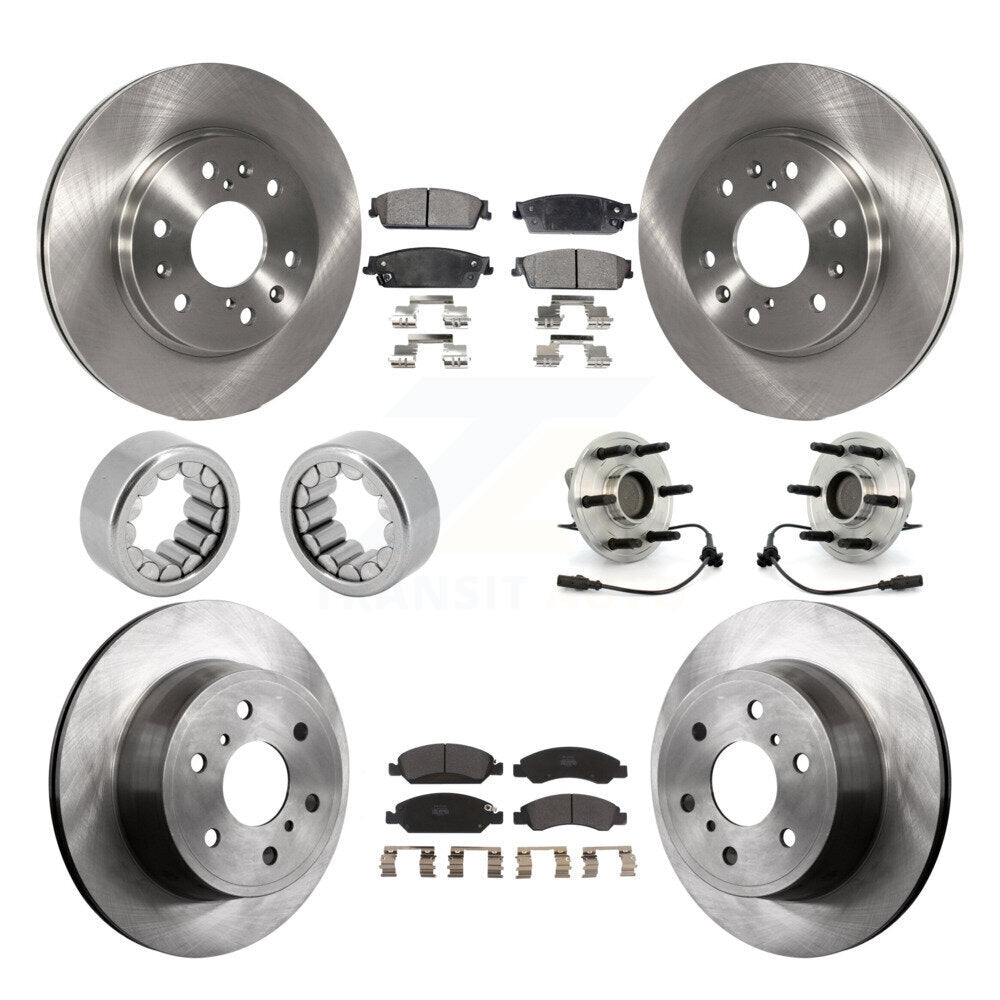 Transit Auto KBB-109319 Wheel Bearing and Hub Assembly for 2007 Chevrolet Silverado 1500, GMC Sierra 1500 - Front and Rear product image