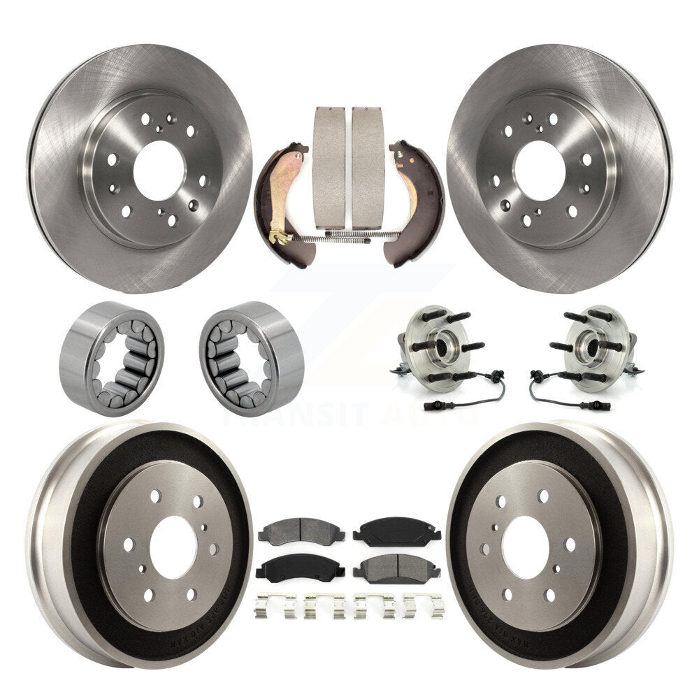 Transit Auto KBB-109365 Wheel Bearing and Hub Assembly for 2007 Chevrolet Silverado 1500, GMC Sierra 1500 - Front and Rear product image